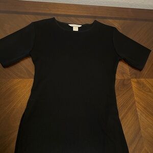 Vintage Misook Black Knit Top. Classic Luxury. Travel Friendly. Wrinkle Free.